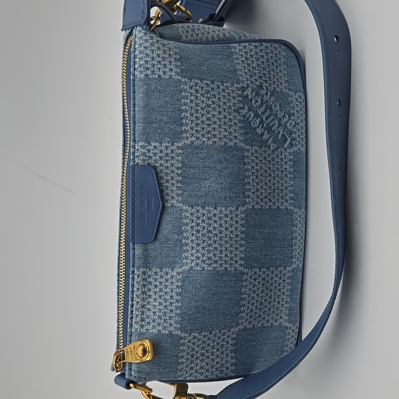 Loius Vuitton Denim Damier Limited Ed. Large Pouch - COA included - Picture 5 of 16